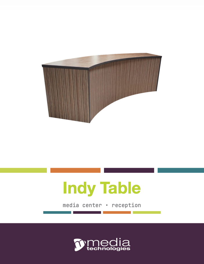 Indy Table Cut Sheet